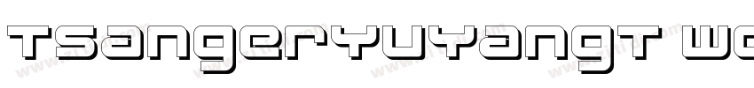 TsangerYuYangT WO2字体转换